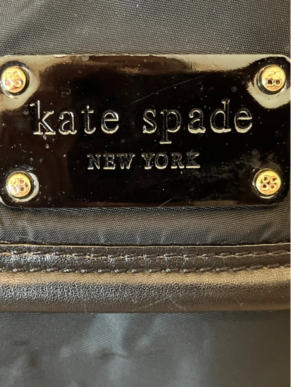 kate spade Carmen satchel laptop tote shoulder bag diaper bag